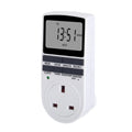 Digital Timer Switch Electronic 12 24 Hour Programmable Timing Socket Qme UK