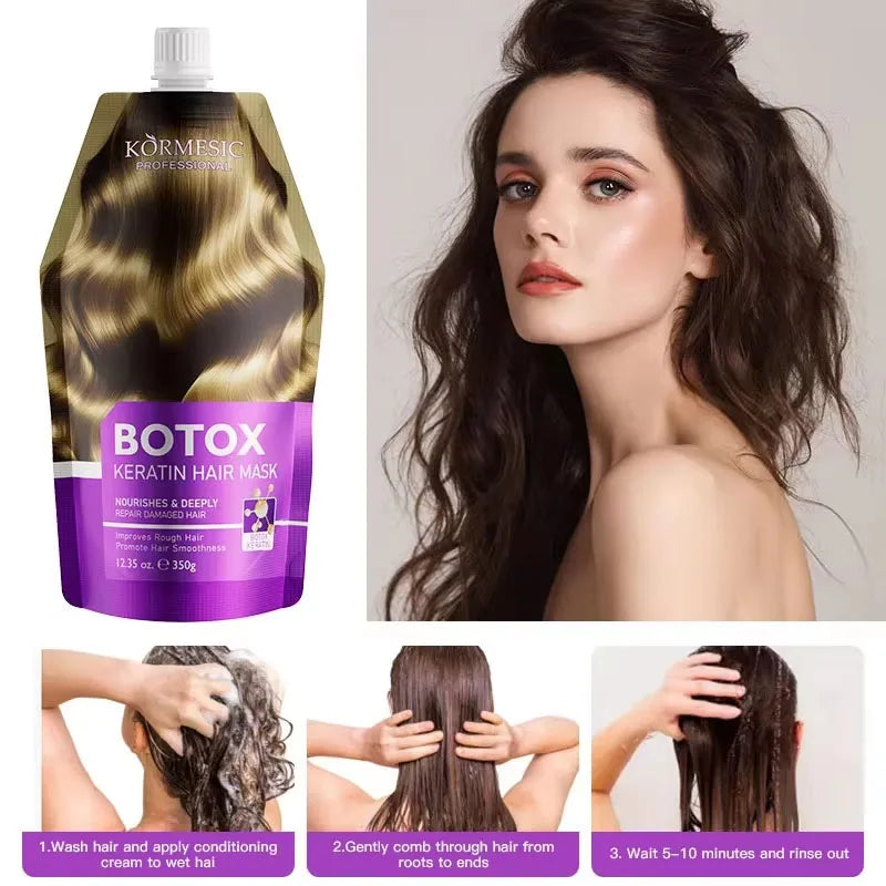 Magical Keratin Hair Mask 5 Seconds Repair Damaged Frizzy Soft Smooth Qme