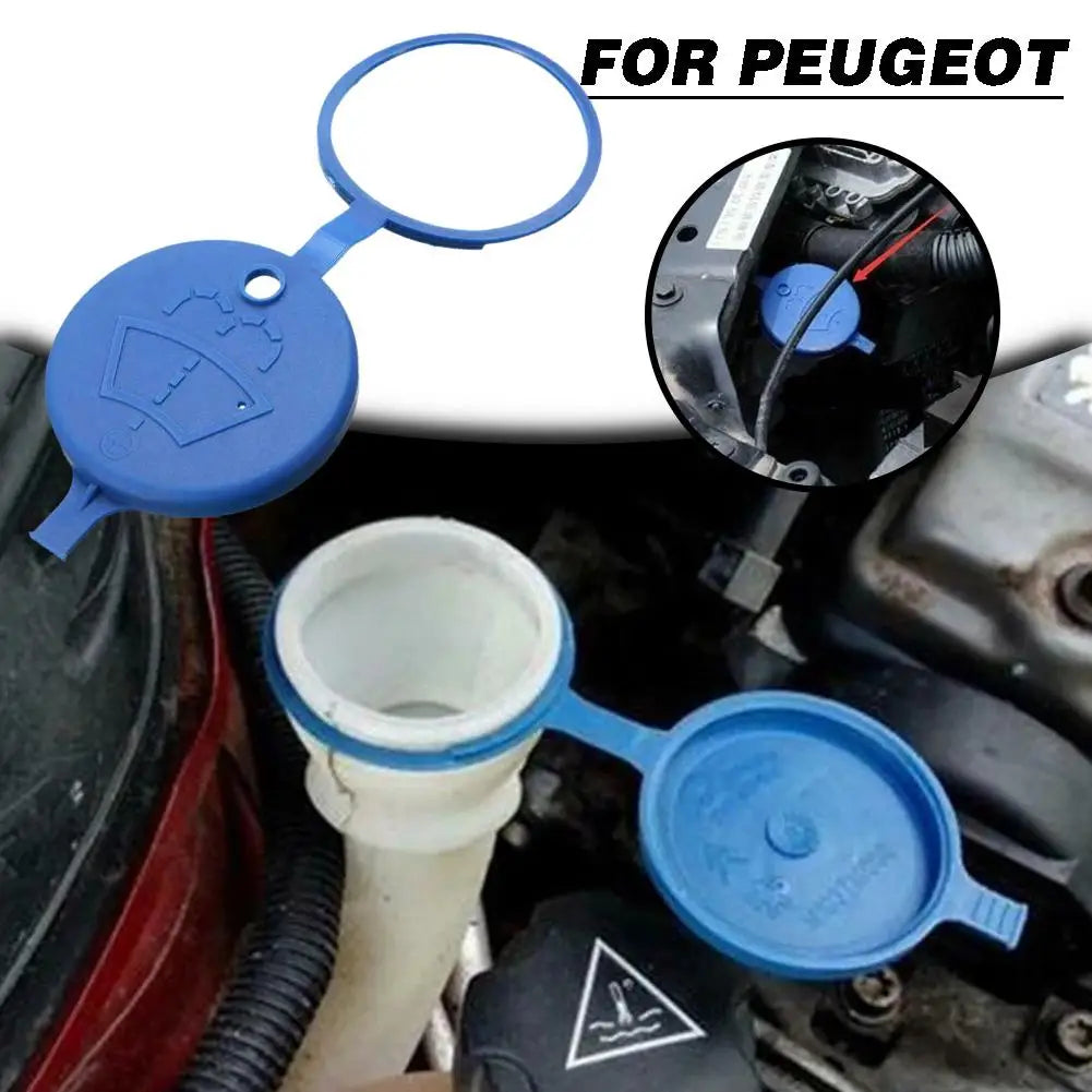 Water Tank Cover Car Windshield Wiper Washer Fluid Bottle Lid Cap Qme