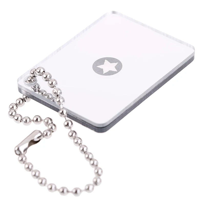Portable Emergency Floating Signal Mirror Suvival EDC Reflective Qme