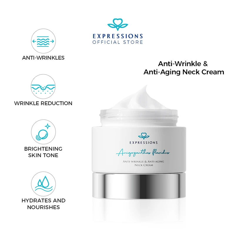 EXPRESSIONS Firming Neck Cream Lifting Tightening Face Moisturizer Qme