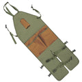 Garden Leg Gaiter Apron Pockets Waterproof Dirt Protection Pruning Qme green