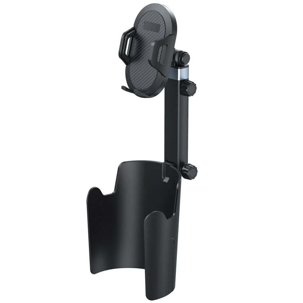 Car Cup Holder Phone Mount Expander Car Cell Phone Holder 360 Rotation Cup Holder Expander Smartphone Auto Interior Accessories Qme black