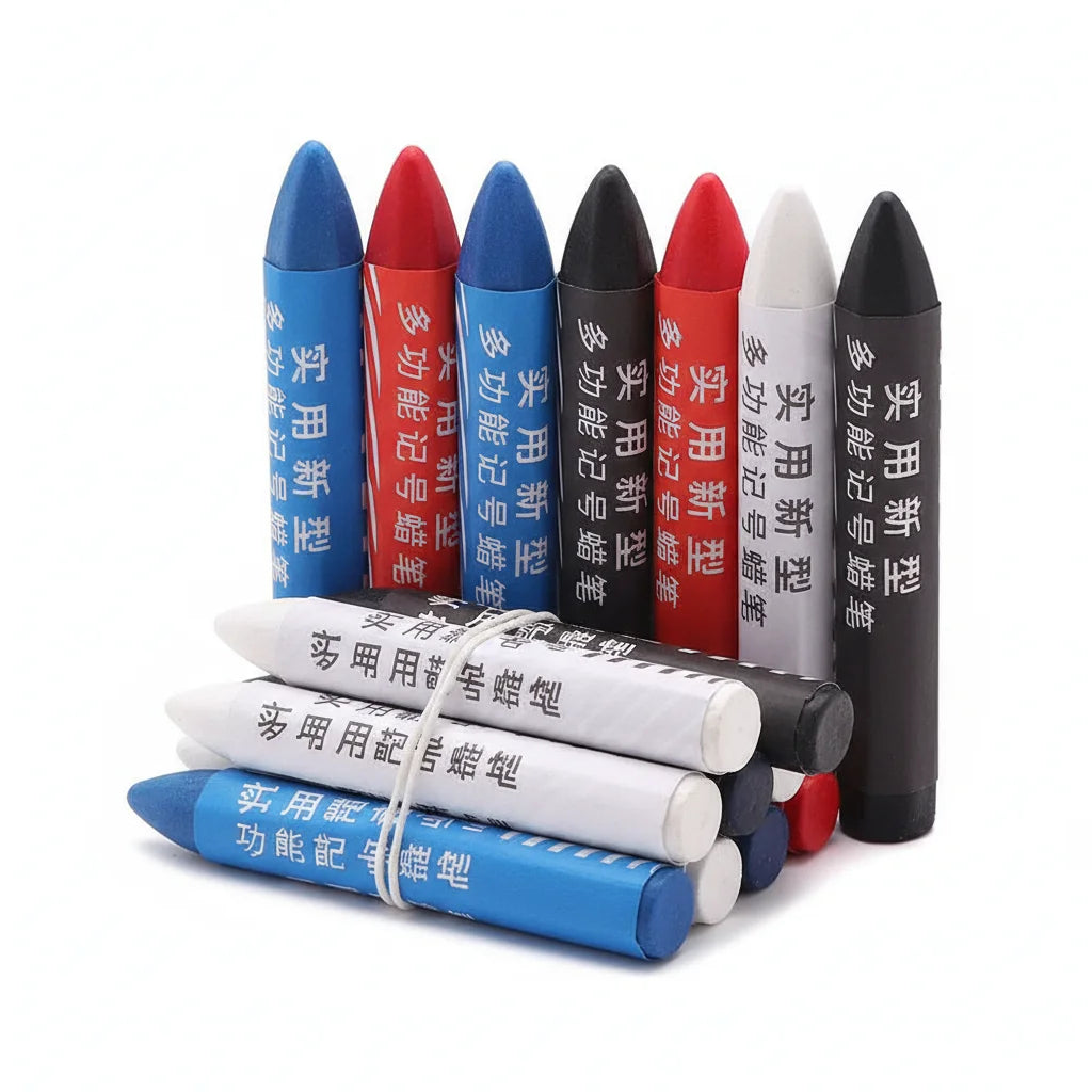 Tire Crayon Marker Oil Resistant Damage Lightweight Crayon Portable Marking Crayons For Mark Tire Damage Tire Repair Tools Qme