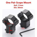 25 4 Rifle Scope Mounting Ring Flashlight Dovetail Picatinny Rail Qme 30mm High A