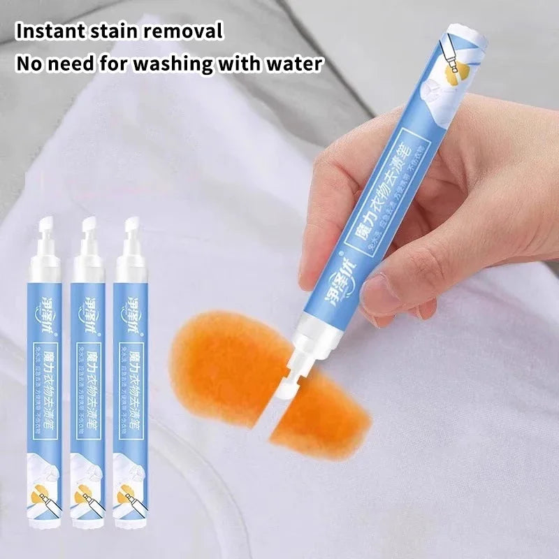 10ML Instant Stain Remover Pen & Spot Cleaner Portable Travel-Friendly For Clothes, Works On Food & Drink Stains Qme