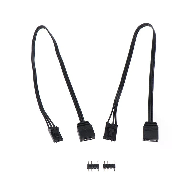Adapter Cable Corsair RGB Standard ARGB 4Pin 3Pin Connector Pirate Qme