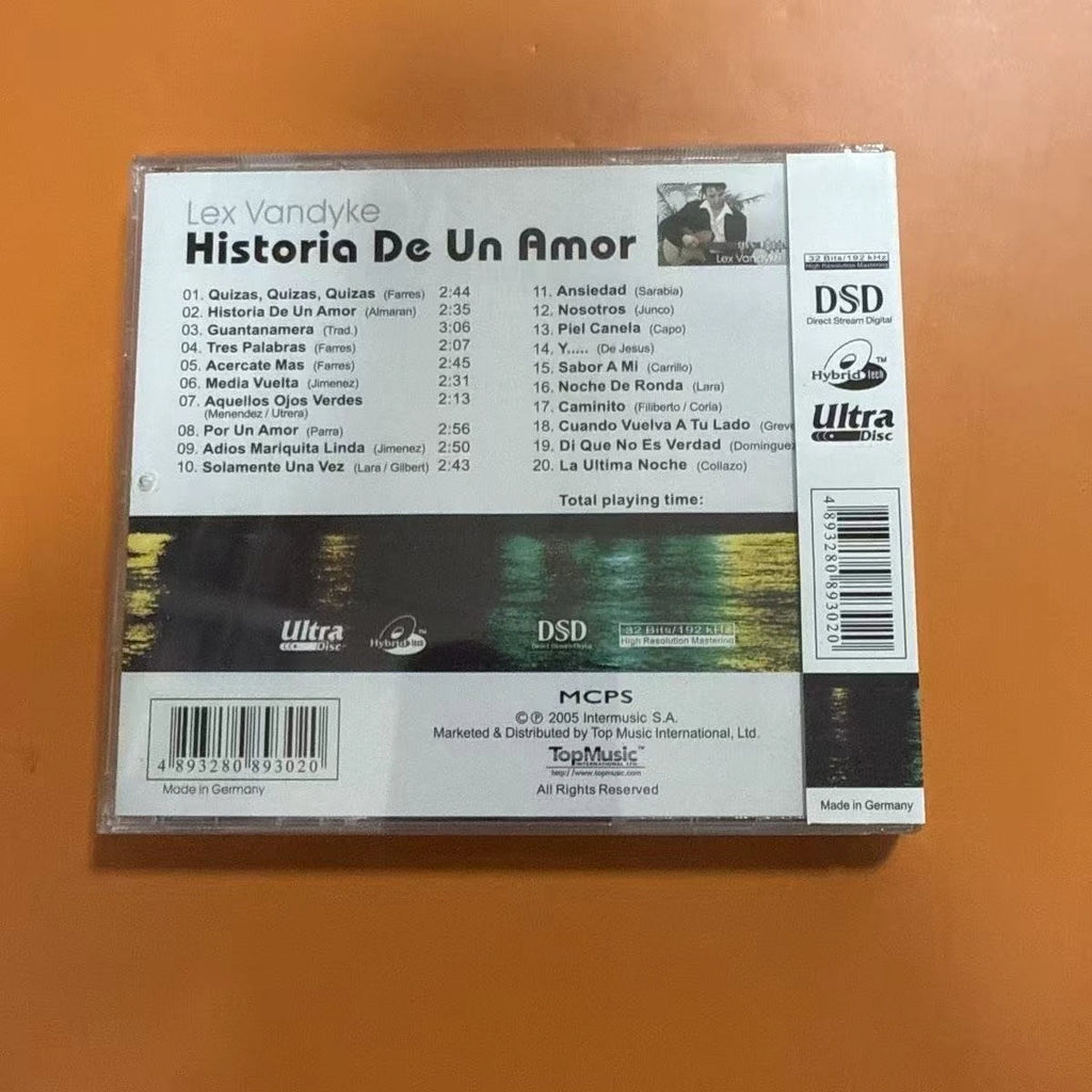 Audiophile Spanish Guitar CD, Featuring Multiple Classic Tracks, Experience The Detail Charm of High-Resolution Recording Qme