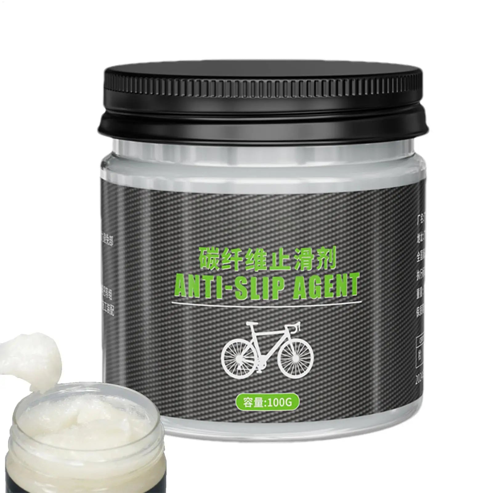 Carbon Fiber Anti Slip Agent 100g Anti Slip Bicycle Grease Multifunctional Bicycle Carbon Grease Bicycle Assembly Grease Qme