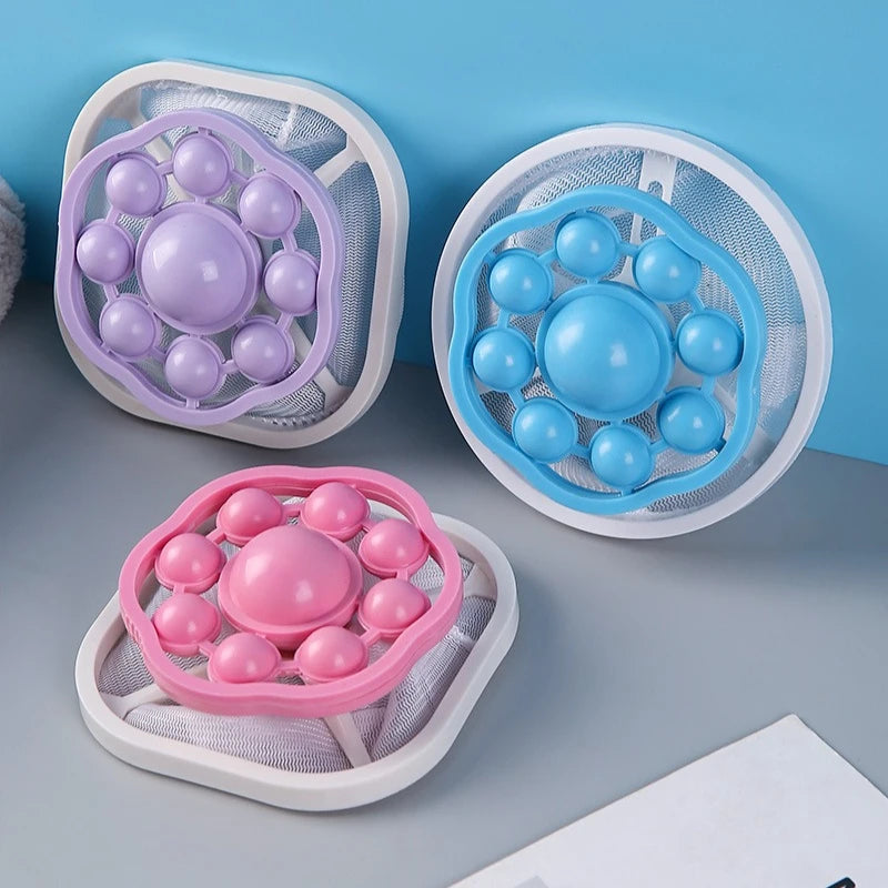 Washing Machine Filter Hair Remover Household Laundry Ball Cleaning Qme random