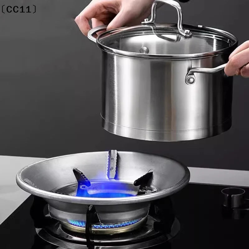 8-slot Eco Friendly Windproof Energy Saving Gas Stove Cover Gather Qme