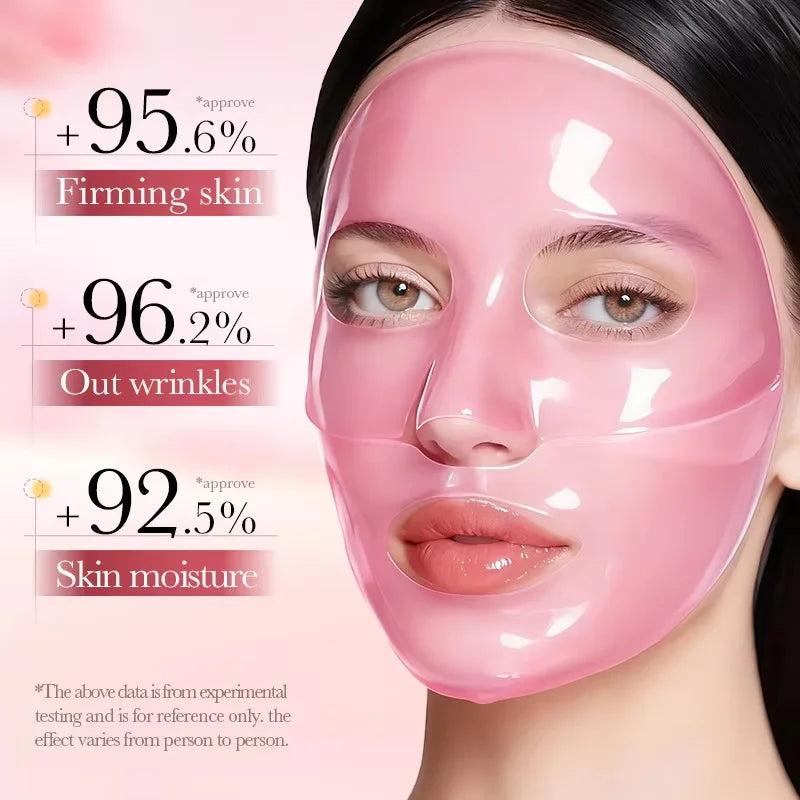 Overnight Collagen Face Mask Reduce Wrinkles Lift Firm Skin Care Mask Enhance Face Elasticity Moisturizing Brightening Skincare Qme
