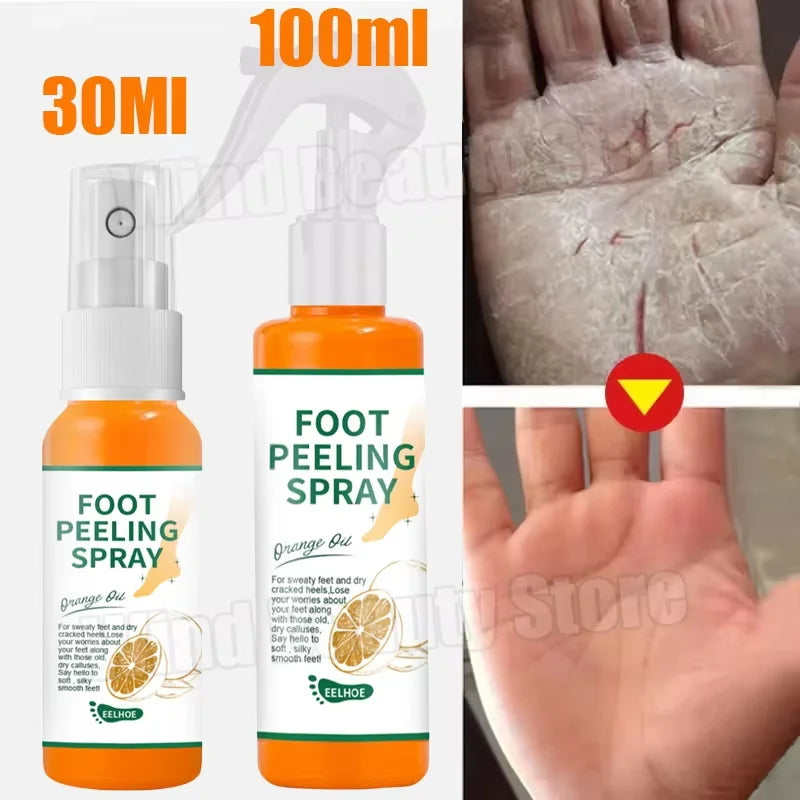 Foot Cuticle Remove Dead Foot Exfoliator Softener Remove Dead Skin and Calluses Foot Mask Pedicure Nail Enhancer Qme