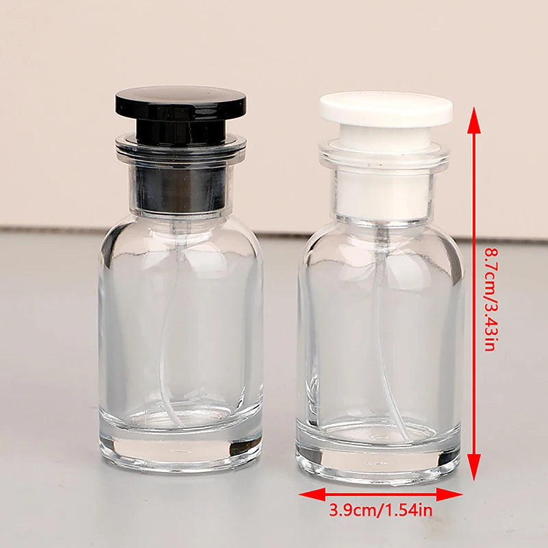 Perfume Bottle Cylindrical Sub-bottle Travel Sample Portable Parfum Qme