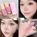 6Colors Pink Brightening Liquid Concealer Pearl White High Gloss Multi-Purpose Highlighting Moisturizing Cover dark circles/acne Qme 05
