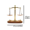 Antique Justice Scale Model Exquisite Home Decoration Kids Mini Qme Default Title