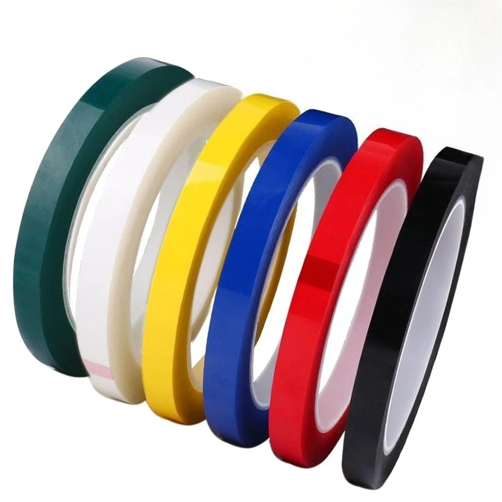 Multi Color PET Desktop Positioning Tape 5S Management Identification Tape For Office Workshop Floor Wall Marking Line Tape Qme