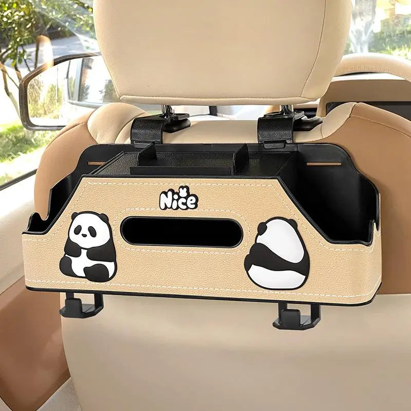 Sturdy Auto Organizer 1 Car Multifunctional Back Seat Storage Box Qme A2