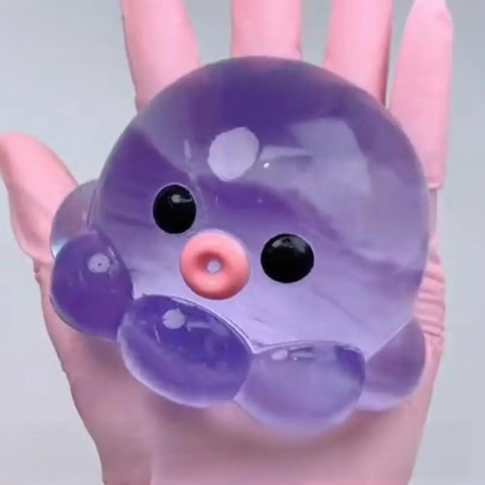 Squishy Toys Silicone Squeeze Toy Stress Relief Cute Soft Anniversary Qme H