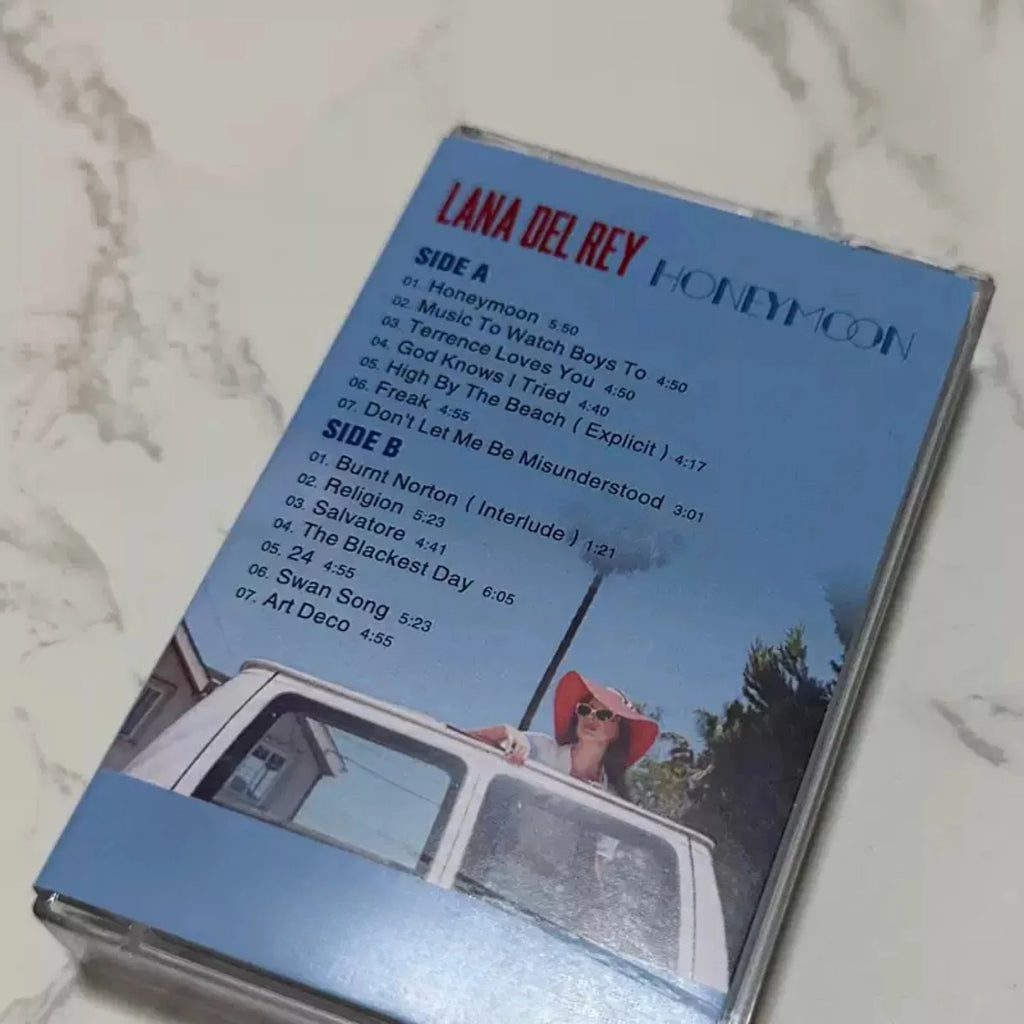 Dreamy Retro Indie Pop Cassette Tape | Road Trip Portrait Atmospheric Cover, High-Fidelity Analog Full Track Edition Qme