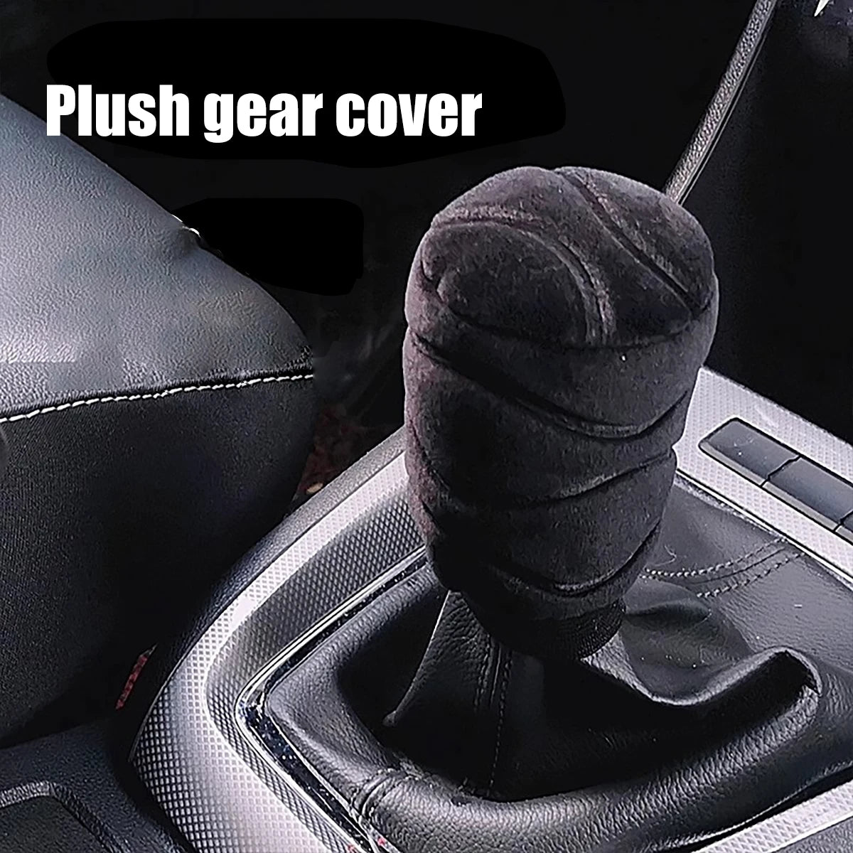 2-piece Car Gear Lever Plush Handbrake General Motors Interior Qme