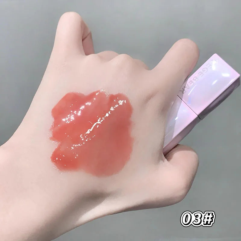 GEGE BEAR Hydrating Lip Oil Gloss Glass Shine Plumping Serum Qme GX1629-03