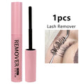 Cluster Lash Glue Remover 5ML Soothing Oil Lash Glue Remover Mascara Wand Eyelash Extension Remover Self Use at Home Makeup Tool Qme 1pcs