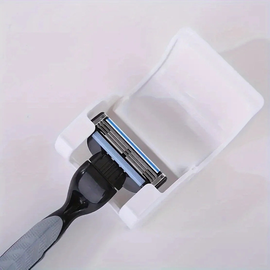 Shower Razor Hanger and Electric Toothbrush Holder - Organize Your Bathroom with Ease! Qme