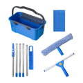 Window Washer Kit Heavy Duty Adjustable Equipment Window Cleaner Tools With Bucket For Car Windshield Tile Glass Patio Door Qme China Mainland Blue