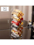 Fish Shaped Vertical Lipstick Storage Rack Box Cosmetics Display Lip Qme 16 grids