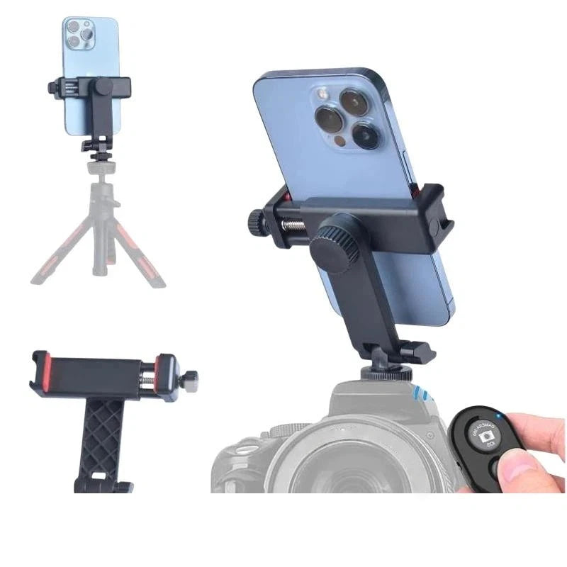 Camera Shoe Cold Adapter Strength Phone Tripod Mount Live Streaming Qme