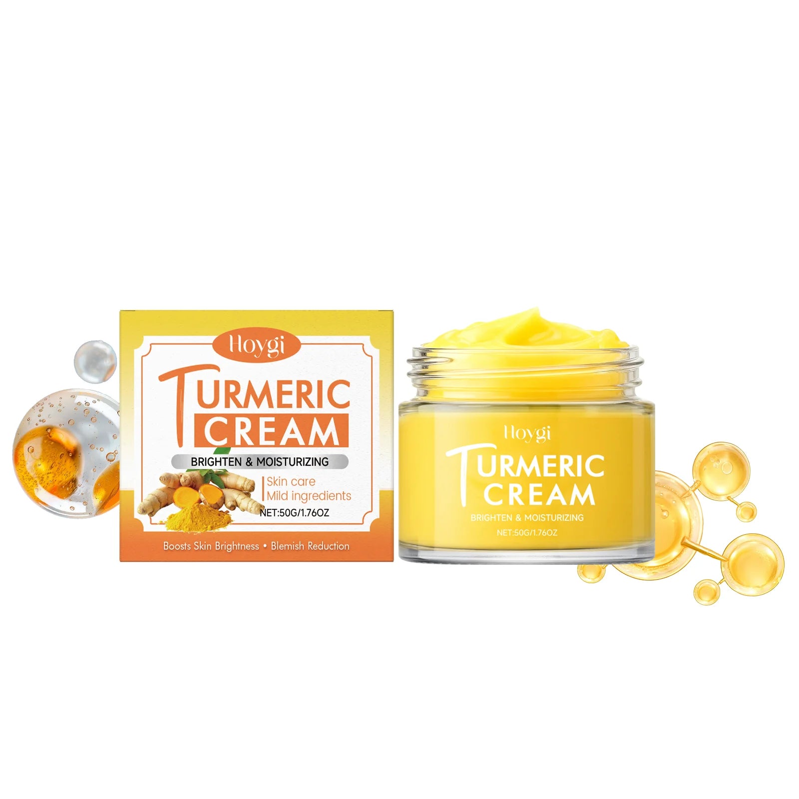 Moisturizer Facial Cream Facial Cream Anti Wrinkle Face Moisturizer Cream Contains natural plant ingredients Acne Qme Turmeric