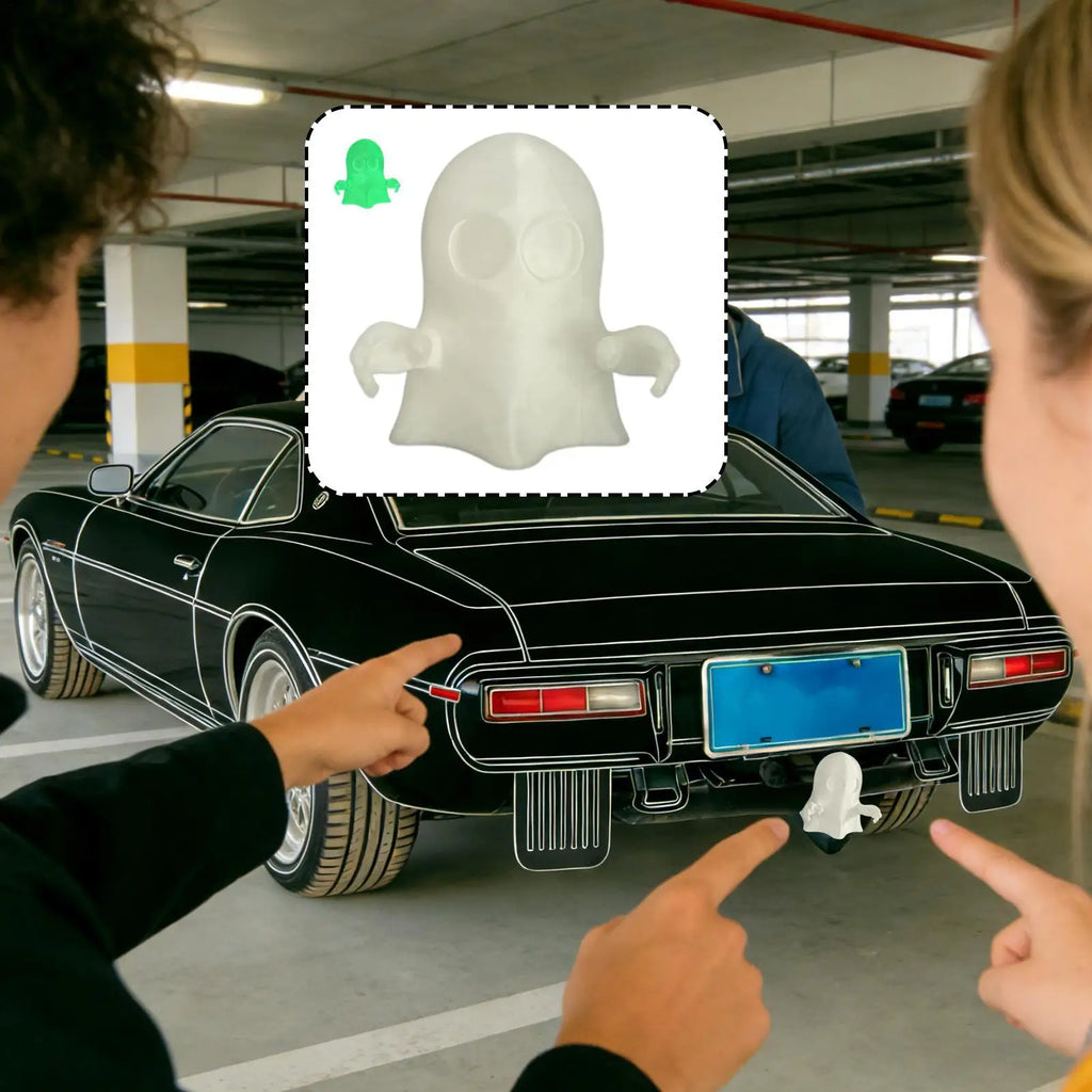 Trailer Hitch Cover Decoration Glow In TheDark Vehicle Decoration Trailer Hitch Cover Plug For Men Friends Family Husband Him Qme
