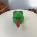 Best-selling Frog Salt Containers Seasoning Jars Kitchen Decor Qme green
