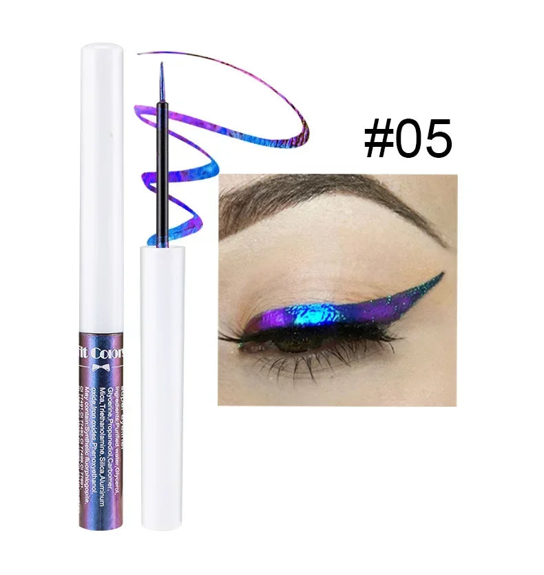 1pc Chameleon Liquid Eyeshadows Shiny Longlasting Eye Shadow Duochrome Eyeshadow Fashion High Quality Make Up Art Women Cosmetic Qme C5