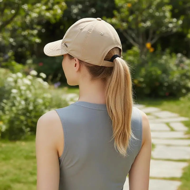 Women's Wide-brimmed Sun Hat Quick-drying Waterproof Can Be Worn Over Qme