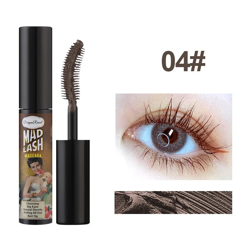 Colorful Slender Mascara Waterproof Fast Drying Curling Eyelashes Qme 04