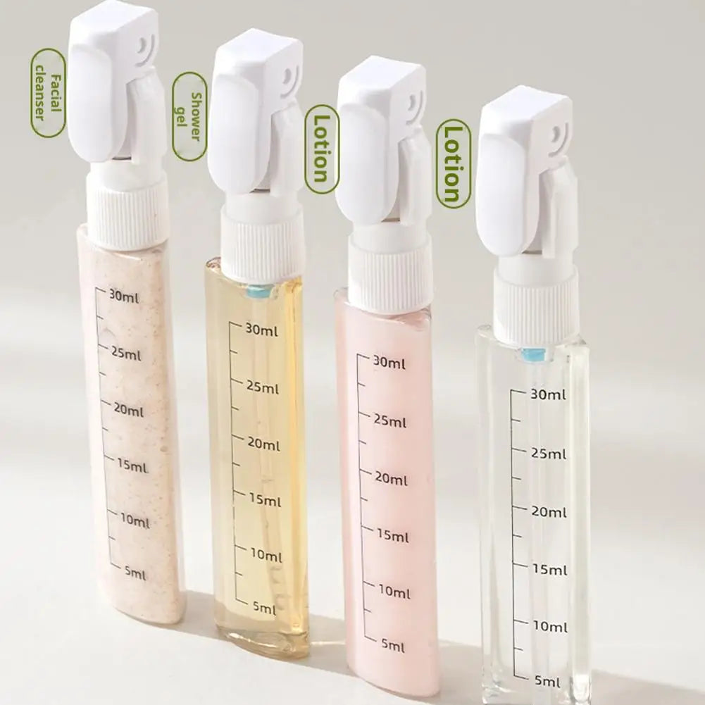1 Travel Dispenser Portable Bottles Leak Proof Leakproof Container Qme