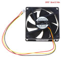 3 Wire EF07 EF06 80x80x25mm 12V 0 70A Server Fan Inverter Switches Qme A1