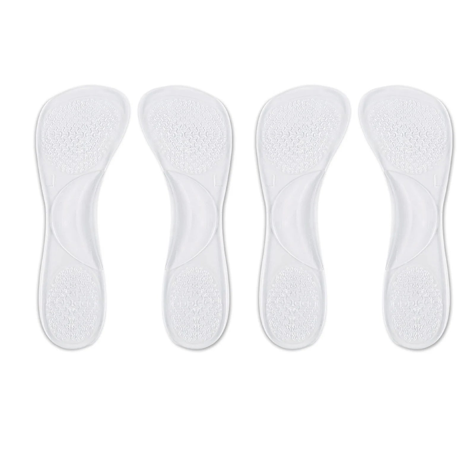 High Heel Shoes Insoles 2 Pairs High Heel Insoles Soft Comfortable Shock Absorption 3/4 High Heel Insoles Cushion Pad for Women Qme B