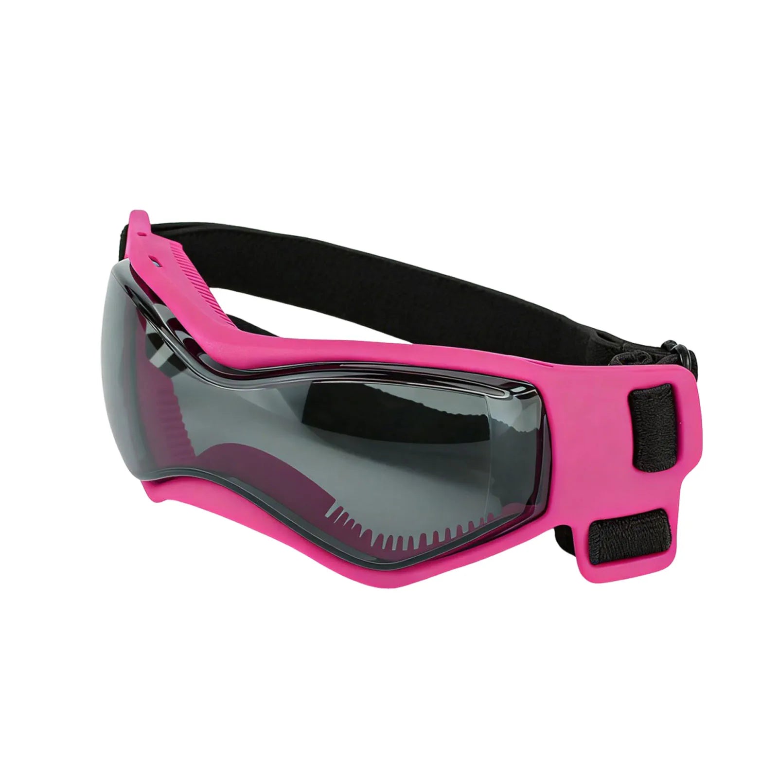 Dog Goggles Dustproof Cycling Eye Protection Sunglass with Adjustable Straps for Motorcycle Driving Bike Riding Hiking Swimming Qme Pink