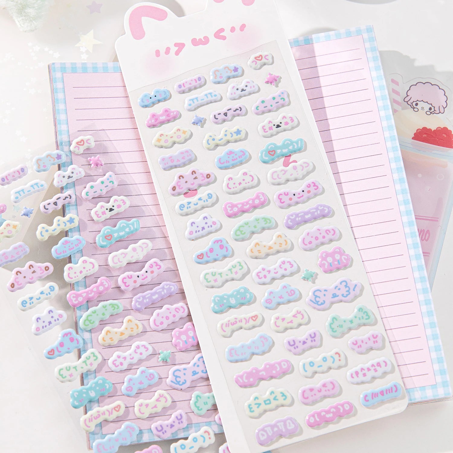 Cartoon Patterns Decorative Stationery Stickers Korean Stationery Scrapbook supplies DIY Diary Album Planner custom sticker Qme