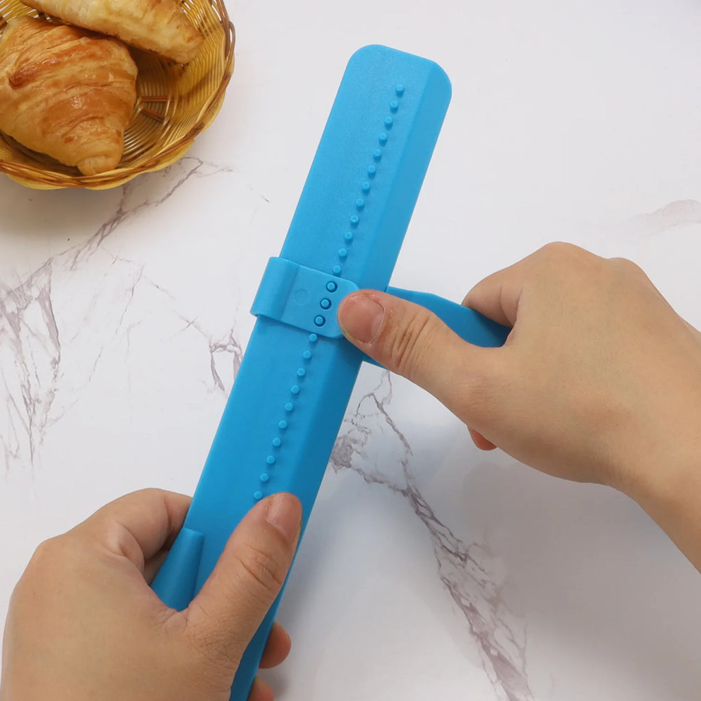 Adjustable Cake Scraper Icing Smoother PP Rotary Cream Smoothing Spatula Kitchen Baking Edge Tool for Buttercream, Mousse Qme