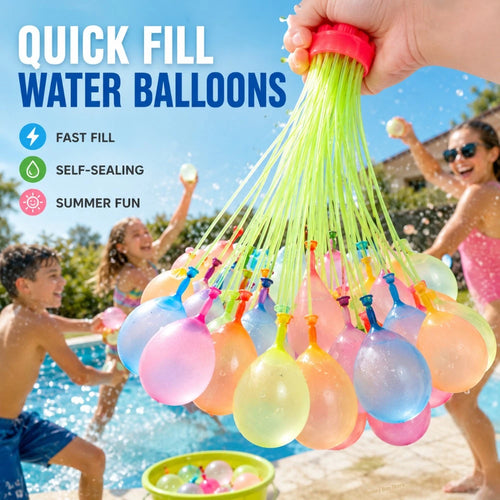 1/3/5PCS Summer Fast Filling Water Balloons Ideal Accessory for Beach Pool Gathering Outdoor Group Game and Holiday Fun Qme