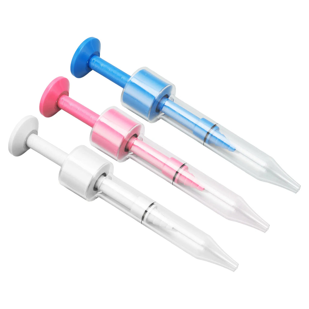 Earmold Injector Ear Impressions Taking Earmold Injector Professional PP Ear Prints Syringe Sampling Tool 3.5mm Earmold Syringe Qme
