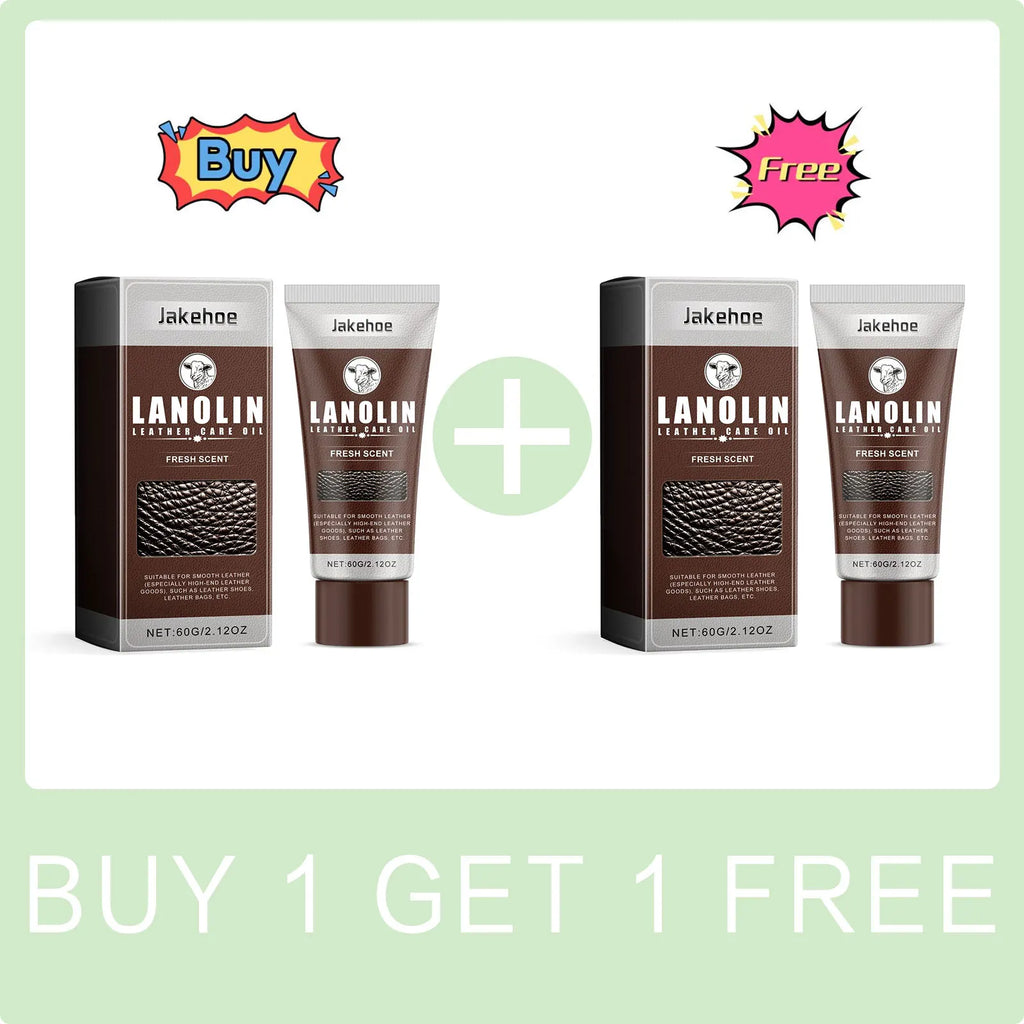 Leather Maintenance Oil Shoes Cloth Sofa Bags Seat Leather Polishing Scratches Dust Removal Anti Cracking Leather Restorer Paste Qme Buy 1 Get 1 Free