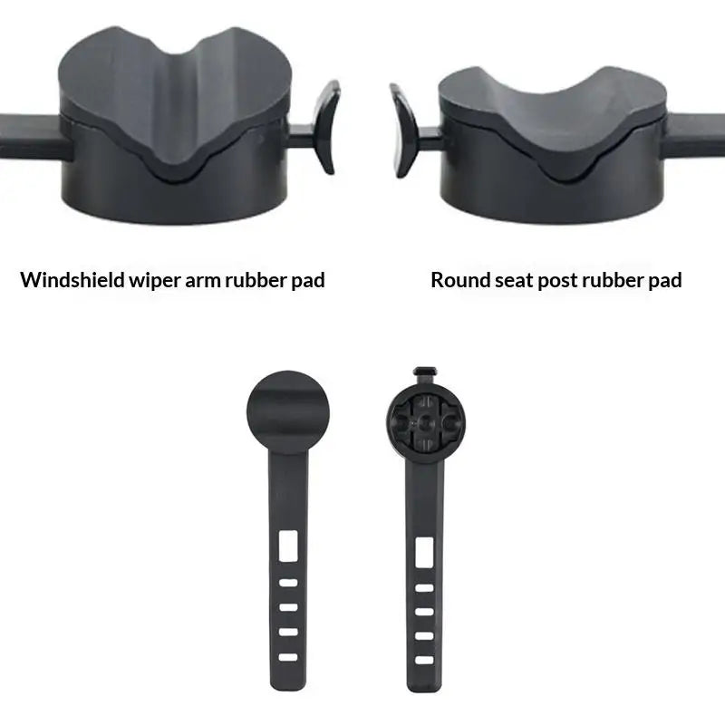 Mount Bike Handlebar Computer Bracket Holder Stand Front Light Camera Qme