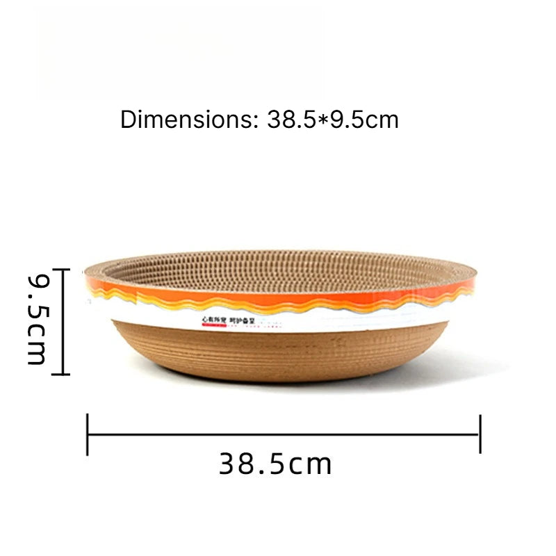 B Corrugated Cat Scratching Post with Catnip Wear-resistant Scratch-resistant Cat Bed Scratcher Sofa Protector Cats Furniture Qme