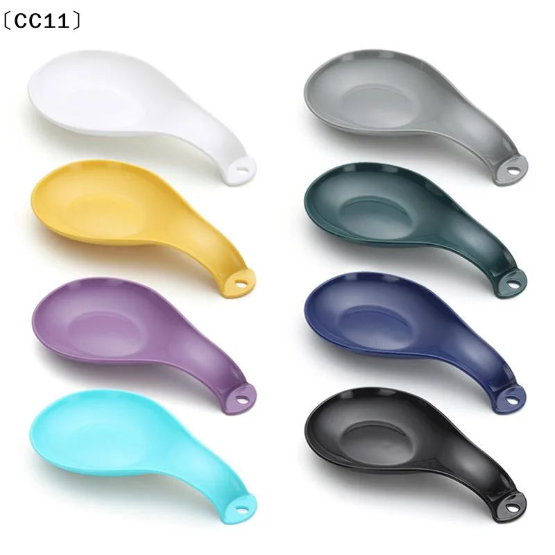 Spoon Rest Large Ceramic Holder Heat-resistant Cooking Dishwasher Qme