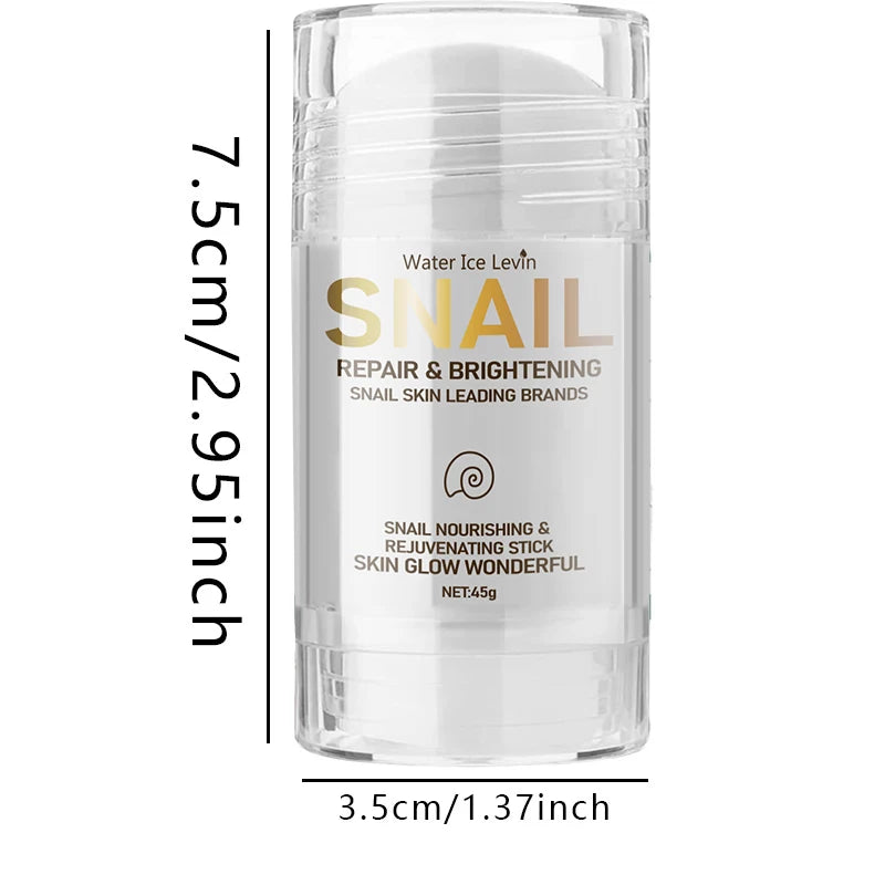 Snail Anti-Aging Bar Collagen Moisturizing and Nourishing Damaged Face Lift Smooth Bright Whitening Skin Care Day Cream Qme